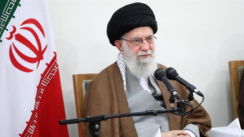 علی خامنه ای رهبر حکومت اسلامی ایران
