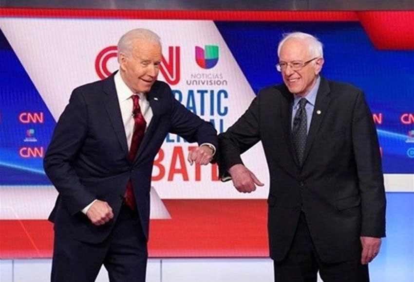سندرز و بایدن