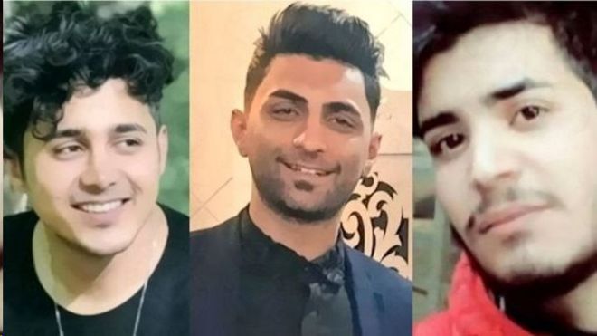 امیرحسین مرادی، سعید تمجیدی و محمد رجبی هر سه از دستگیرشدگان اعتراضات آبان ماه ۱۳۹۸ هستند