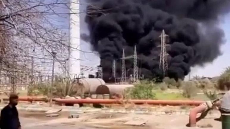 انفجارهای زنجیره‌ای در ایران؛ وقوع آتش‌سوزی در نیروگاه زرگان اهواز