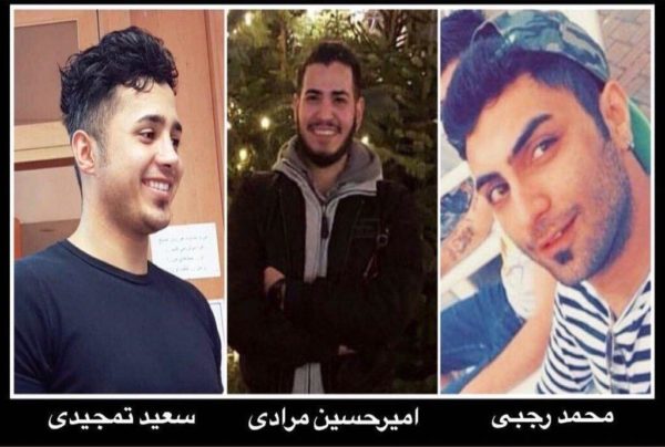 سه محکوم به اعدام در ارتباط با اعتراضات آبان ۹۸ که با فشار افکار عمومی روند اجرای احکامشان متوقف شده است