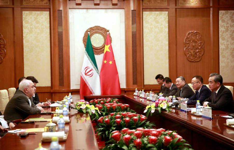 دیدار وزرای خارجه جمهوری اسلامی و چین در پکن