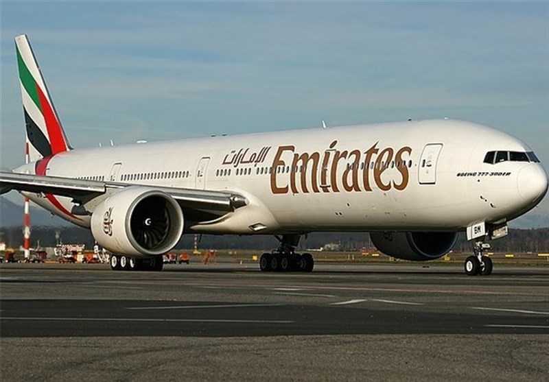 فرود هواپیمای اماراتی در فرودگاه تل‌آویو 