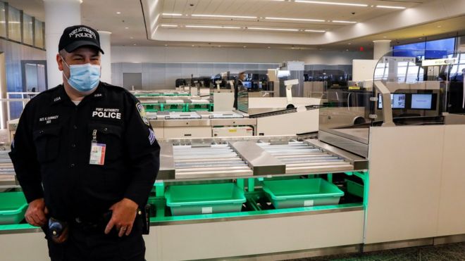 کرونا در آمریکا؛ با افزایش ابتلا نیویورک مسافران دیگر ایالت‌ها را قرنطینه می‌کند