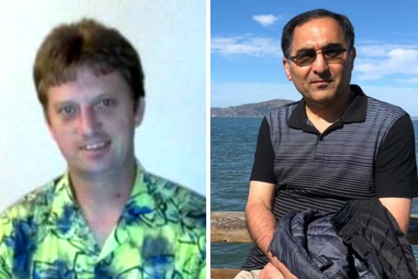 سیروس عسگری ۵۹ ساله دانشمند ایرانی-آمریکایی در ایالات و مایکل وایت شهروند آمریکا و زندانی در ایران