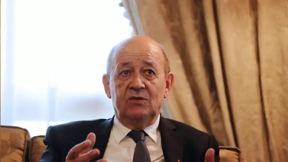 ژان ایو لودریان، وزیر امور خارجه فرانسه 