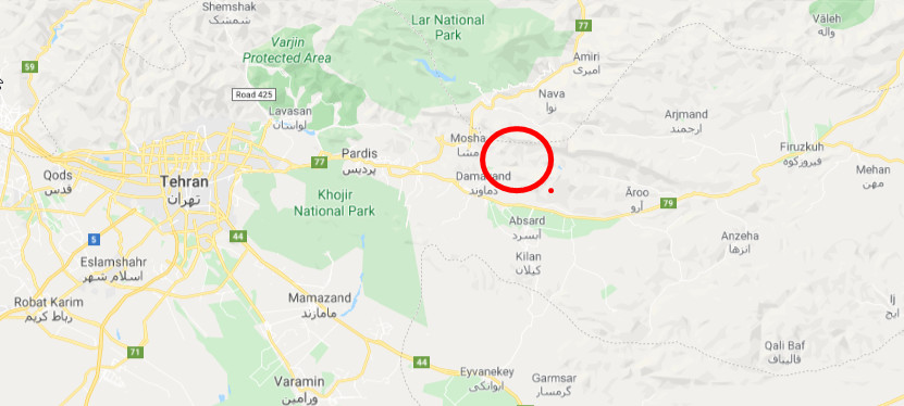 زلزله دوباره در اطراف تهران 