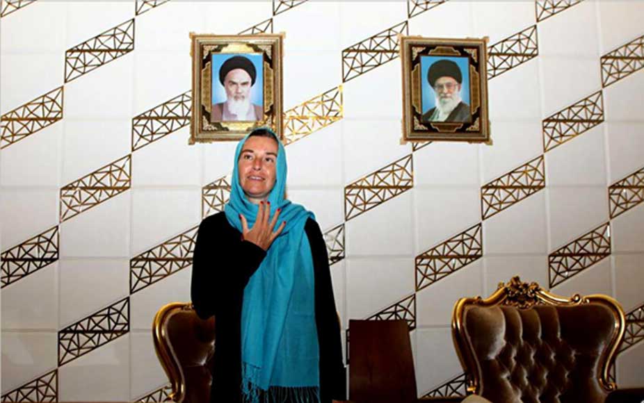 فدریکا موگرینی مسئول پیشین سیاست خارجی اتحادیه اروپا پیش از جوزپ بورل