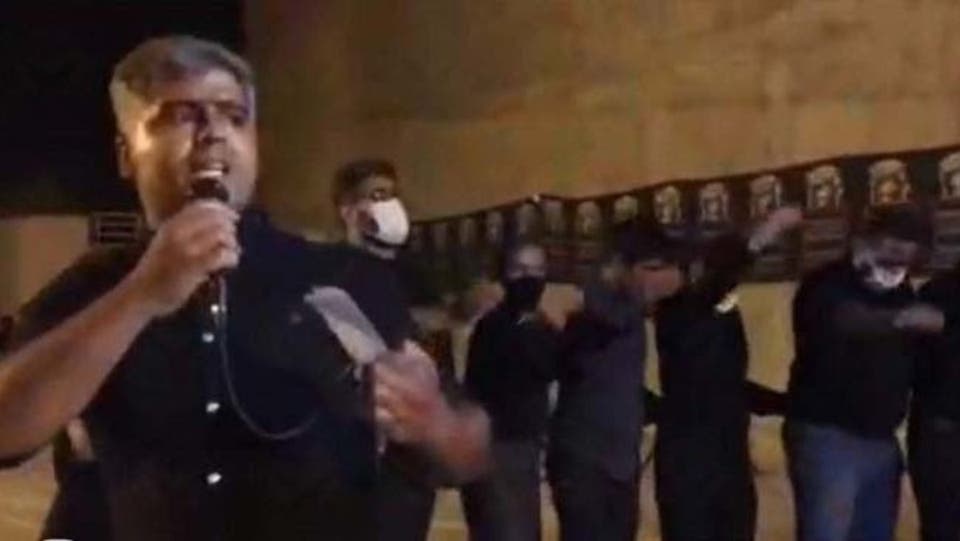 علیرضا حبیبی‌فر مداح حسینیه بهبهان، منبع تصویر: سایت «همبستگی ملی»