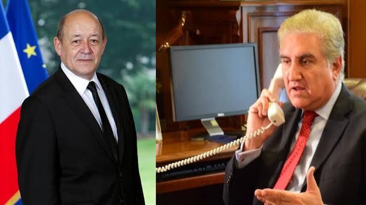 وزرای خارجه پاکستان و فرانسه درباره لزوم لغو تحریم ایران گفت‌وگو کردند